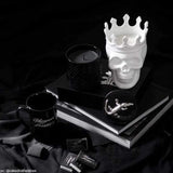 White Louise Skull in Rose de Vents