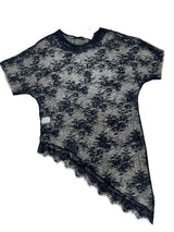 Black lace top