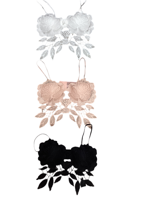 Bralette Eyelet Top