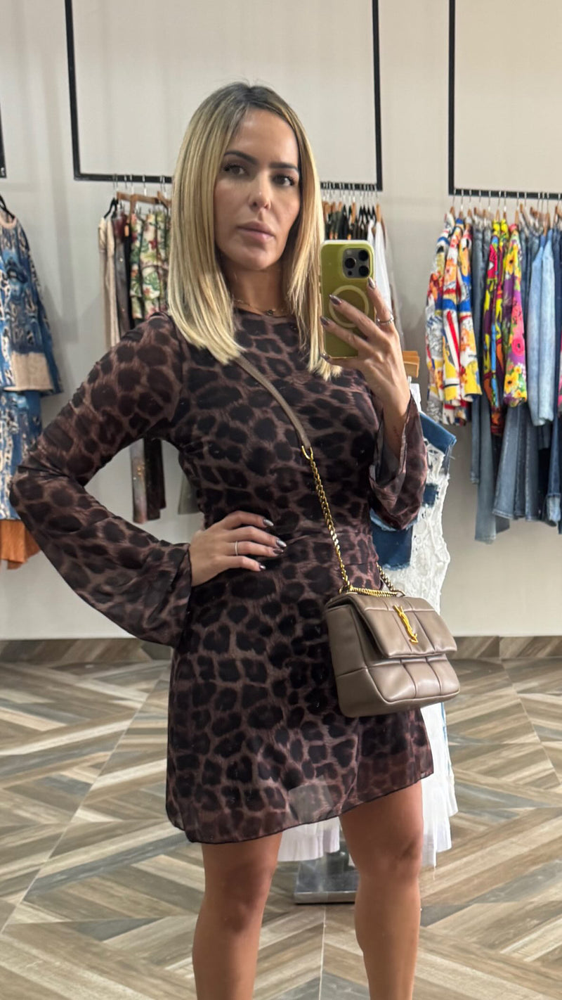 Lia Animal Print Dress