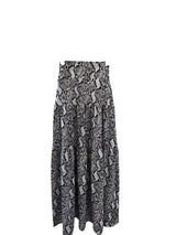 Snake Maxi Skirt