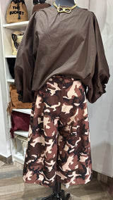 Brown Blouse