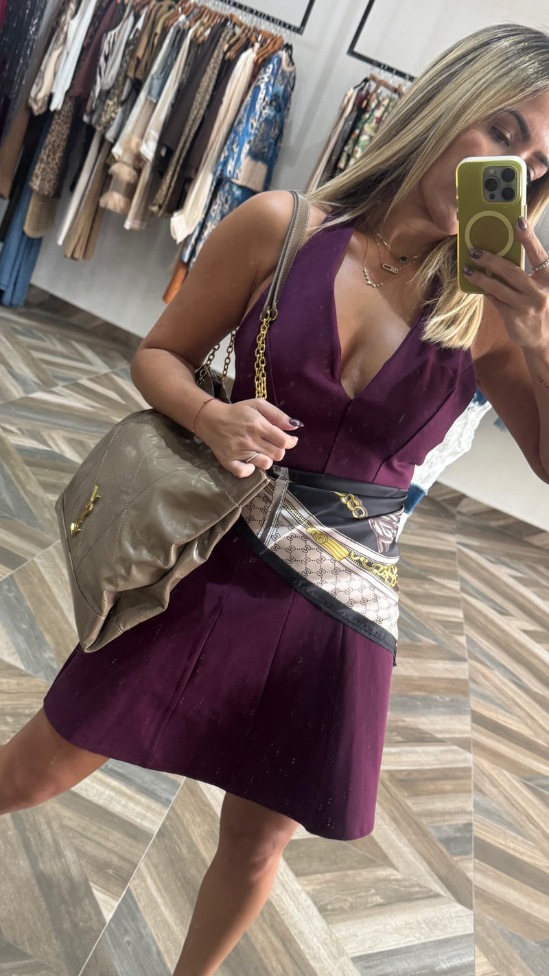 Wine Dress