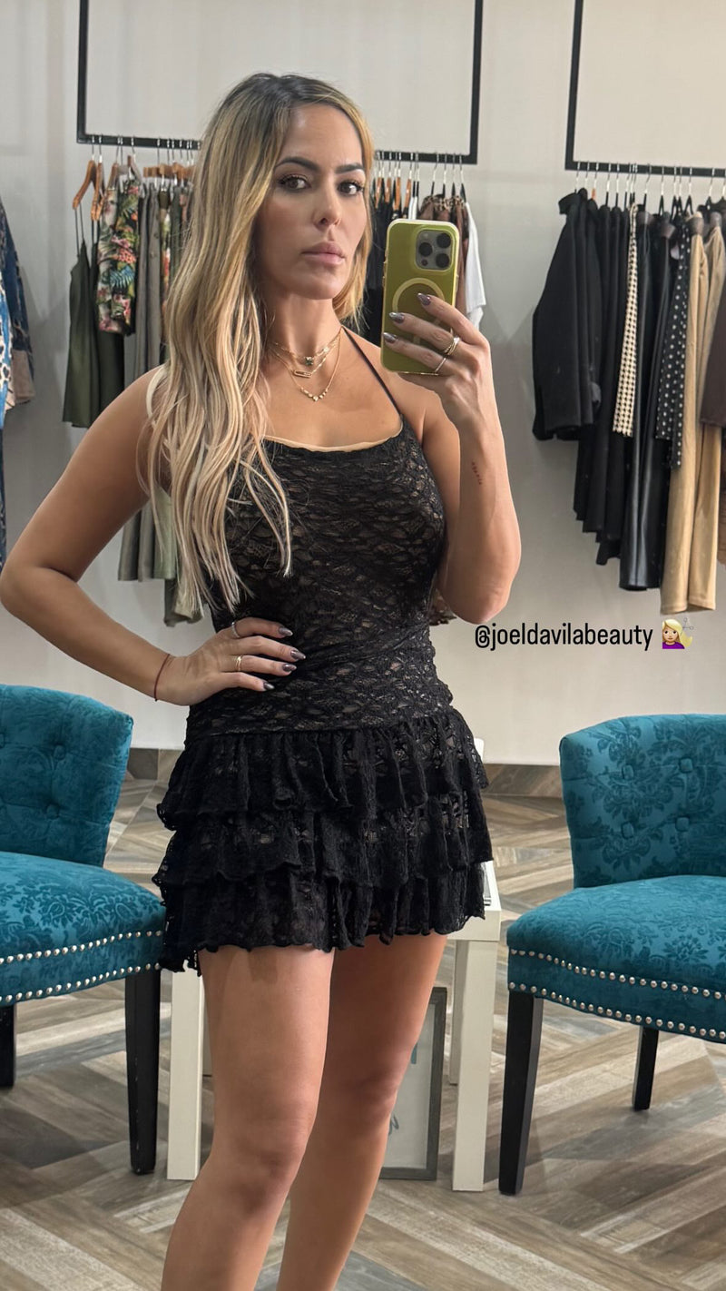 Lia Black Romper