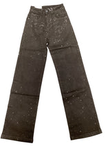 Mocha Rhinestone Jeans