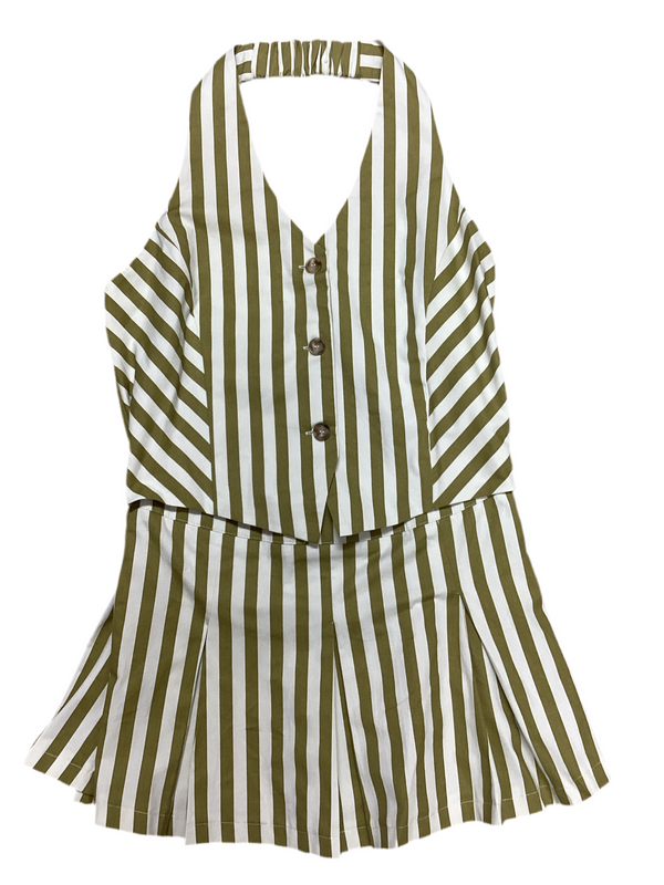 Mustard Stripe Dress