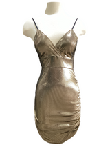 Metallic Gold Dress