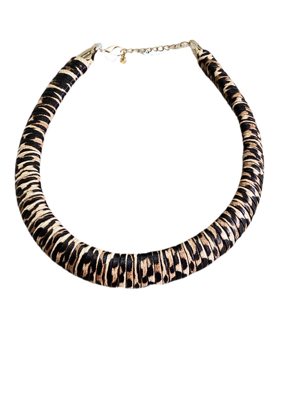 Animal Print Necklace