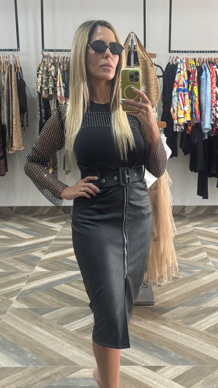 Maya Black Top