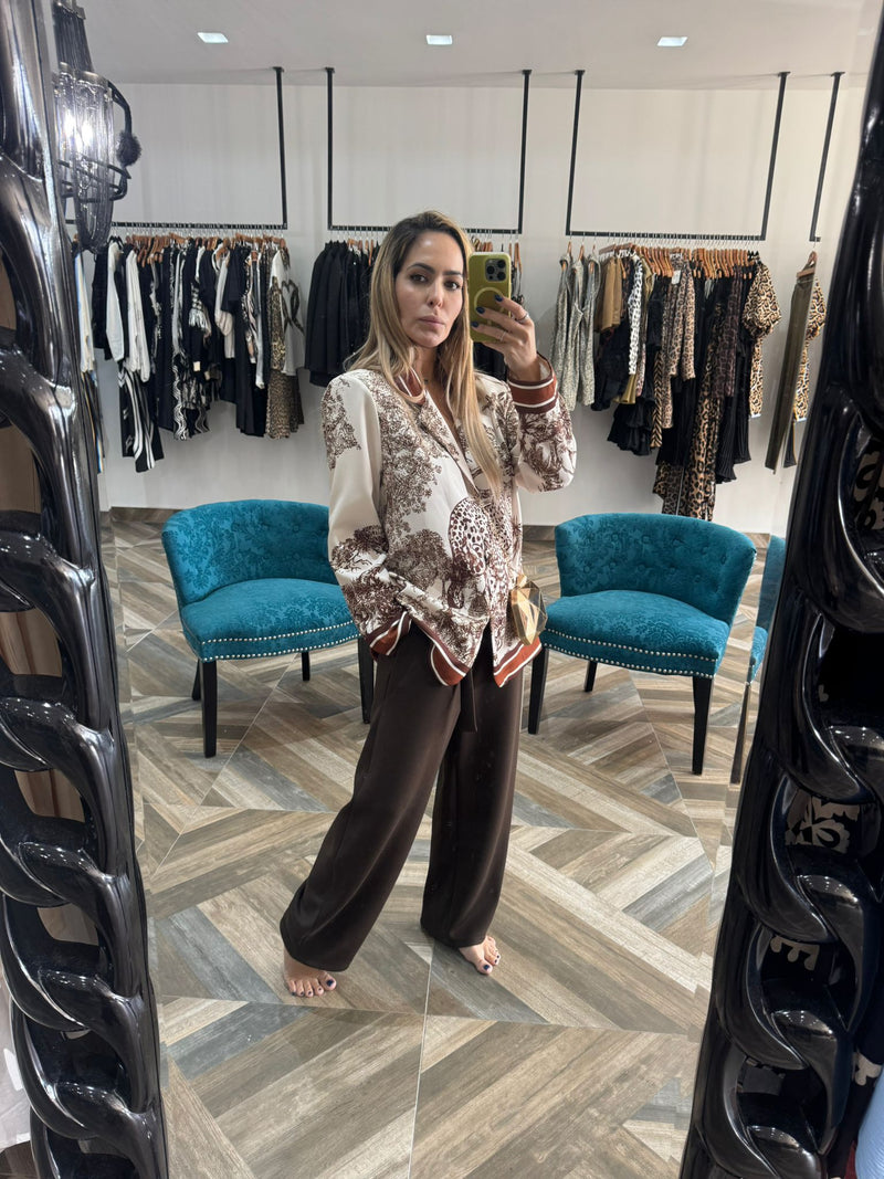 Animal Print Blazer