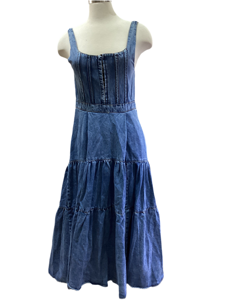 Denim Maxi Dress