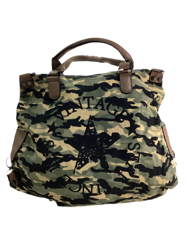 Vintage Camo Bag