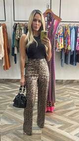 Animal Print Pants