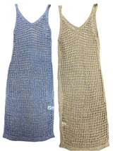 Net coverup Dress