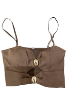 Chocolate Crop Top