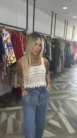 Clara  Crochet Top