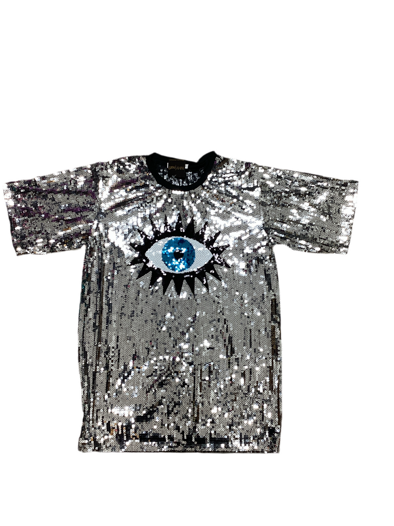 Eye sequence Dress