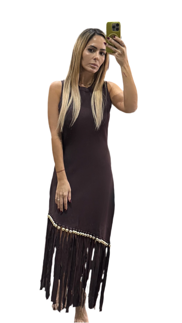 Elis Chocolate Dress