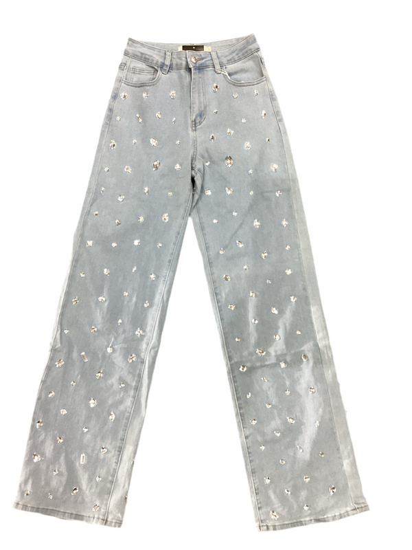 Bling  light Denim Jean