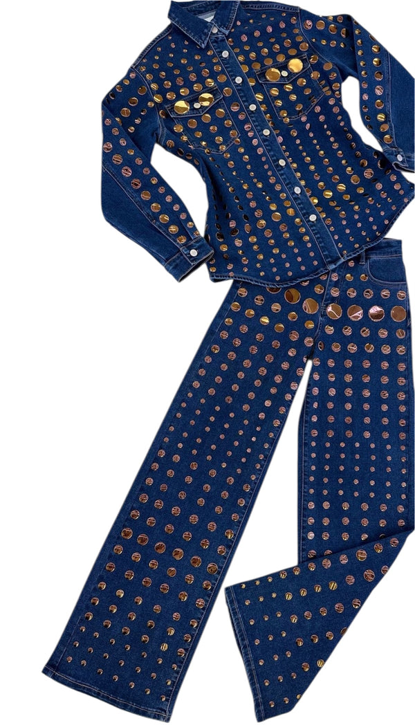Marena Denim Set