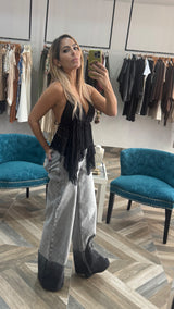 Mara Black Top