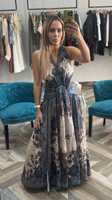 Side Cutout Maxi Dress