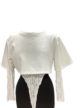 Marcie White body suit