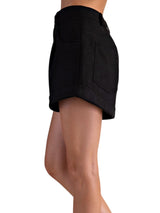 High Waist Pleats Shorts