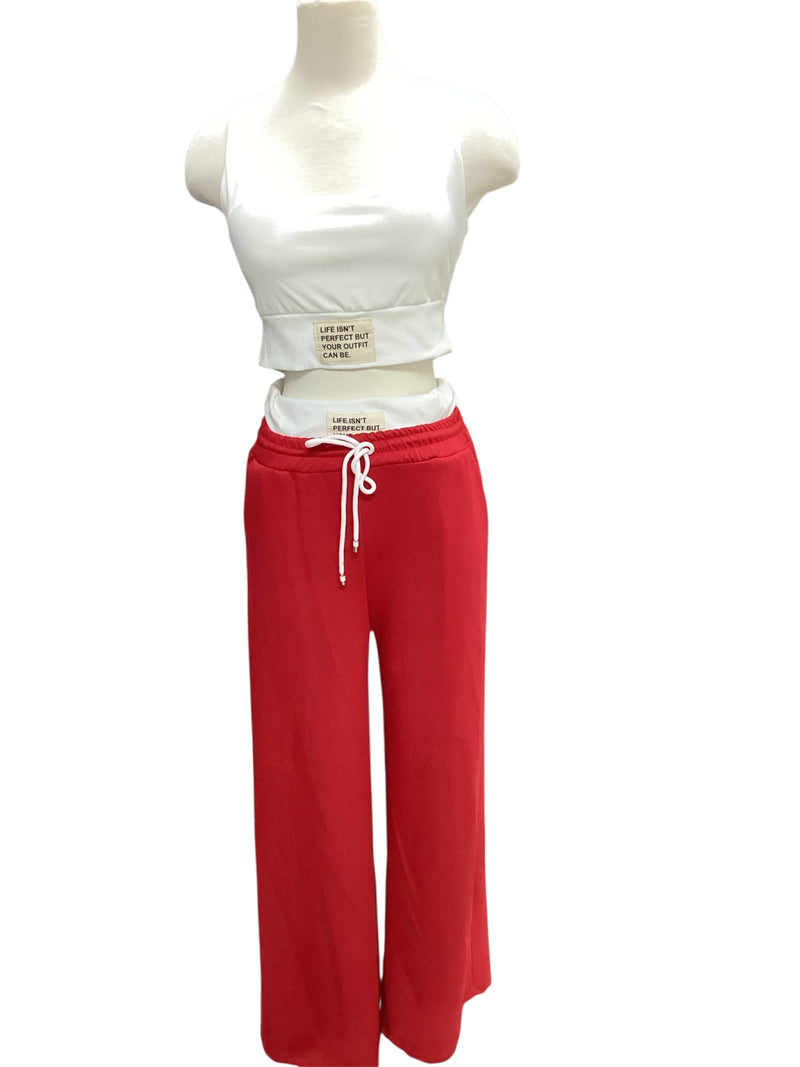 Sleeveless Sporty Set