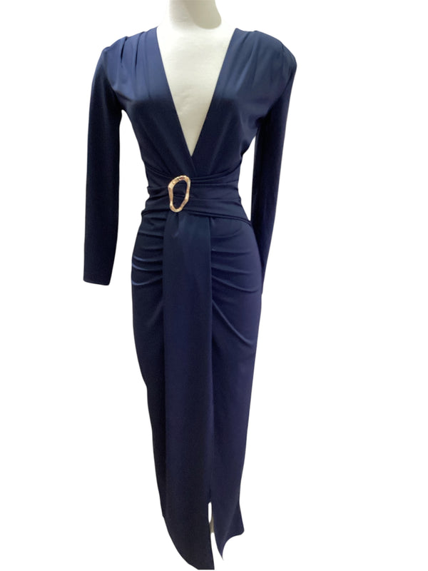 Navy Long Dress