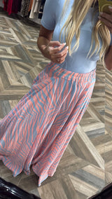 Trina Orange Skirt