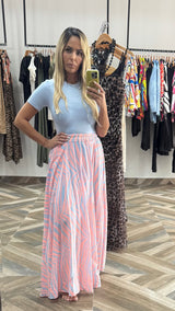 Trina Orange Skirt