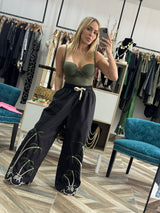 Palmeras Black Pant