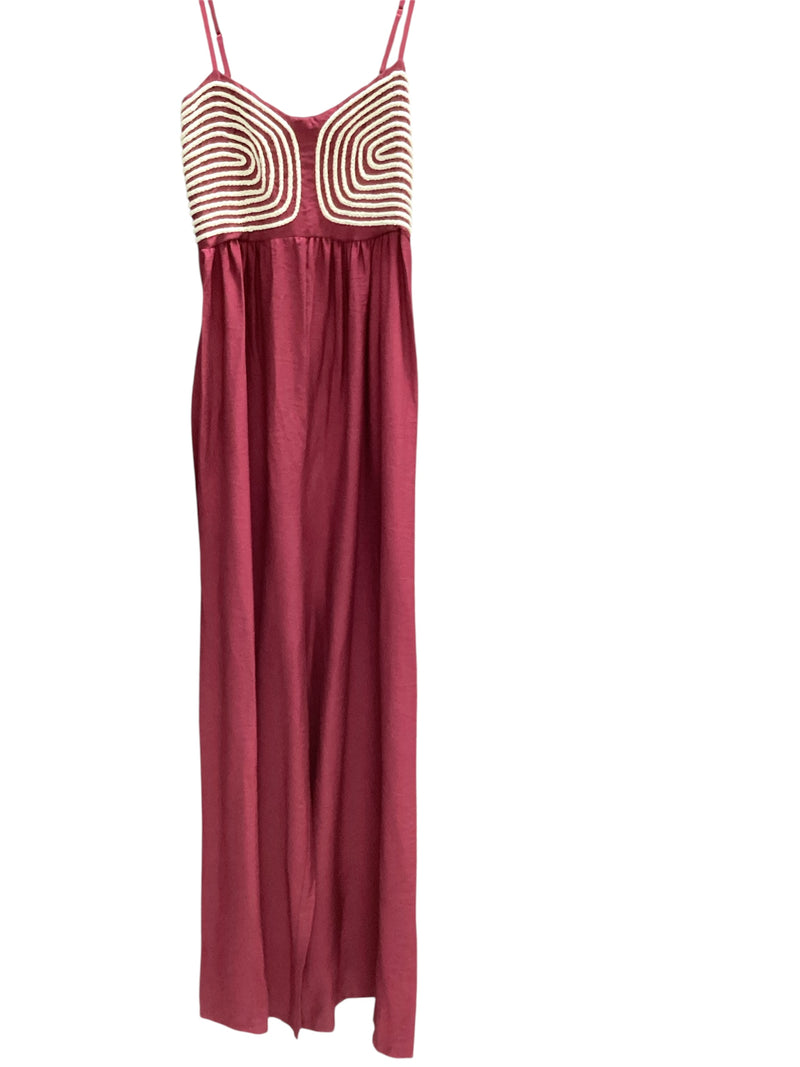 Burgundy Jumpsuit