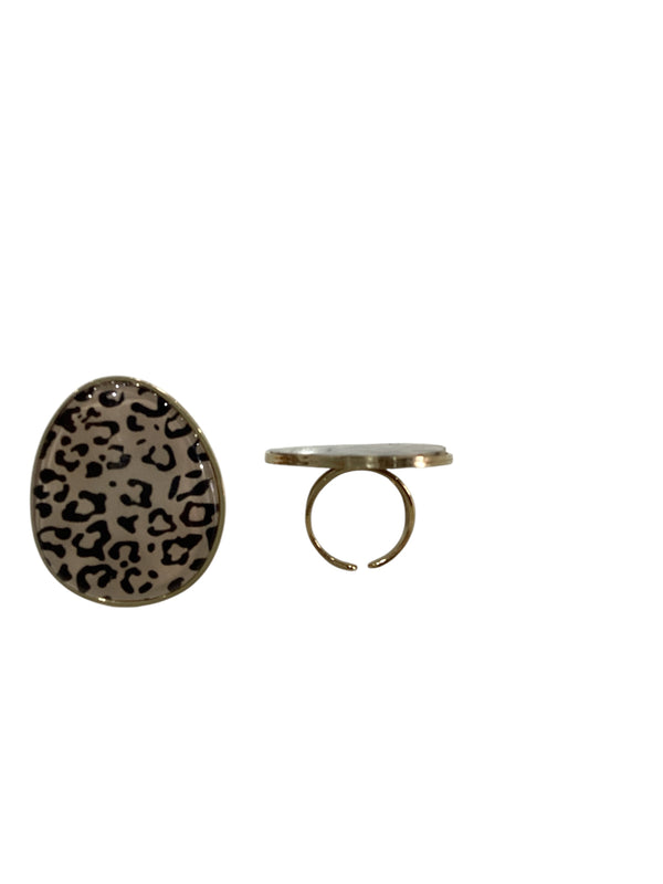 Animal Print Rings