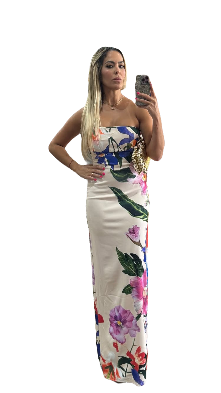 Fiori Long Dress
