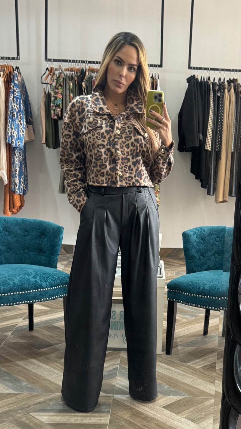 Animal Print Jacket