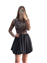 Bubble Animal Print Dress