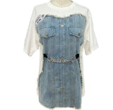 Dress denim Top