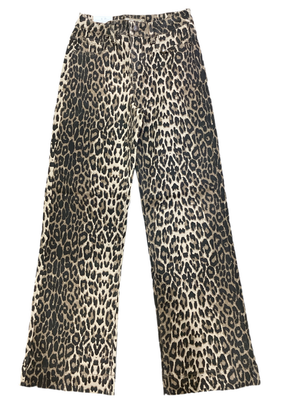 Animal Print Jeans