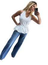 White Dots Top