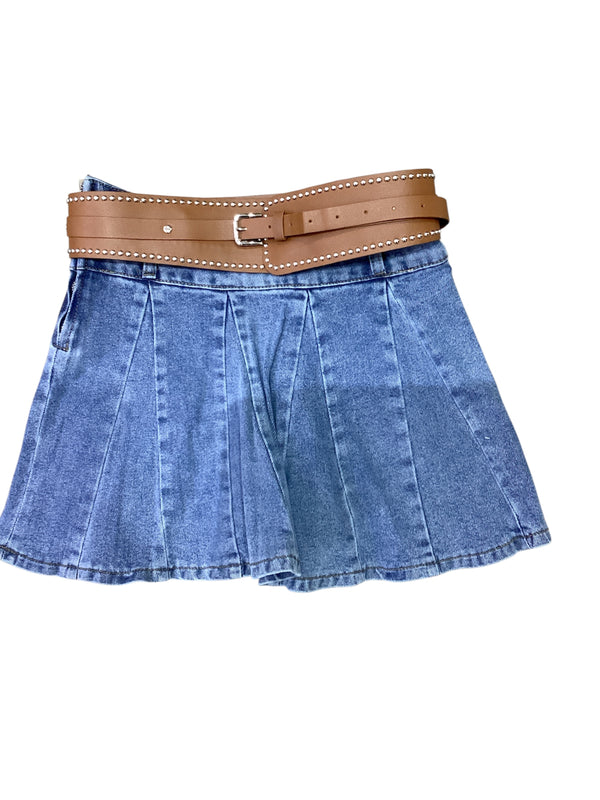 Gigi Denim Skort