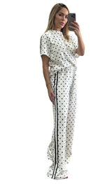 Brown dots set