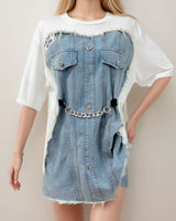 Dress denim Top