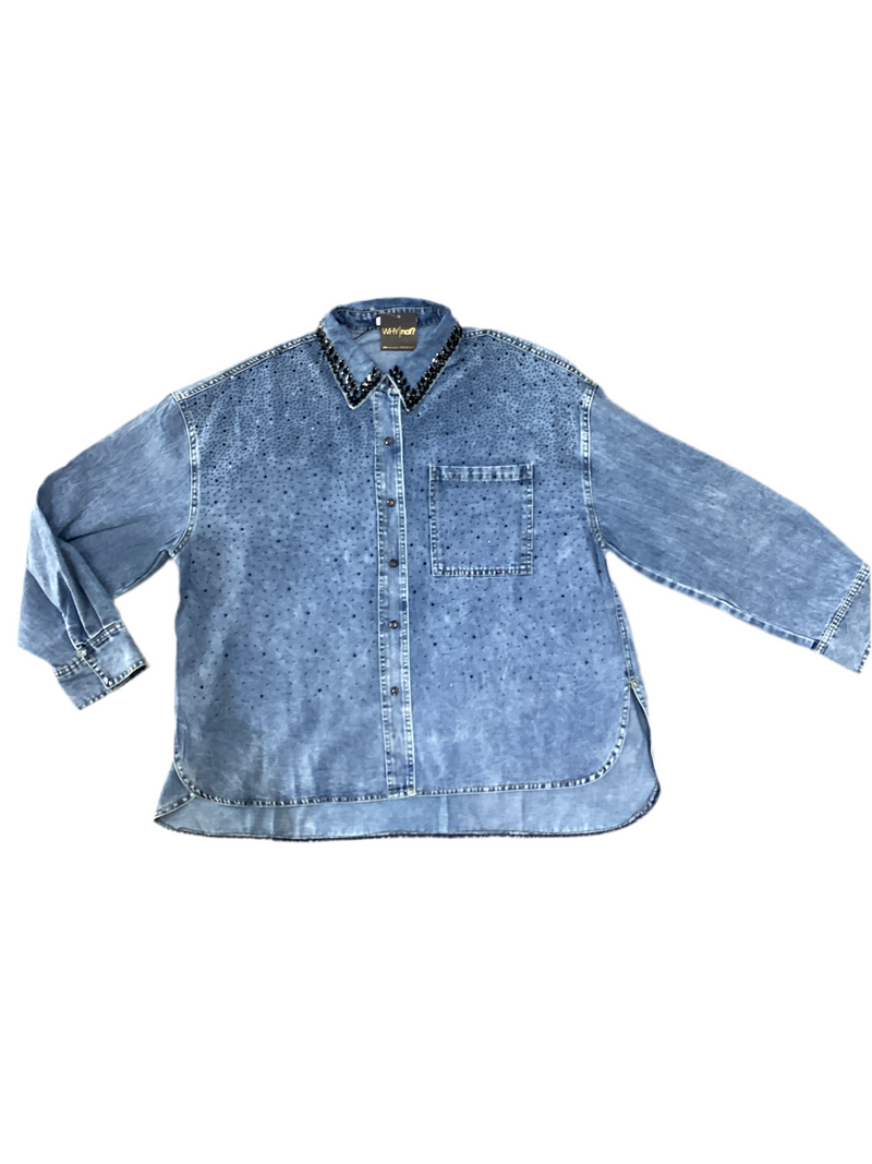 Denim Button Down Shirt