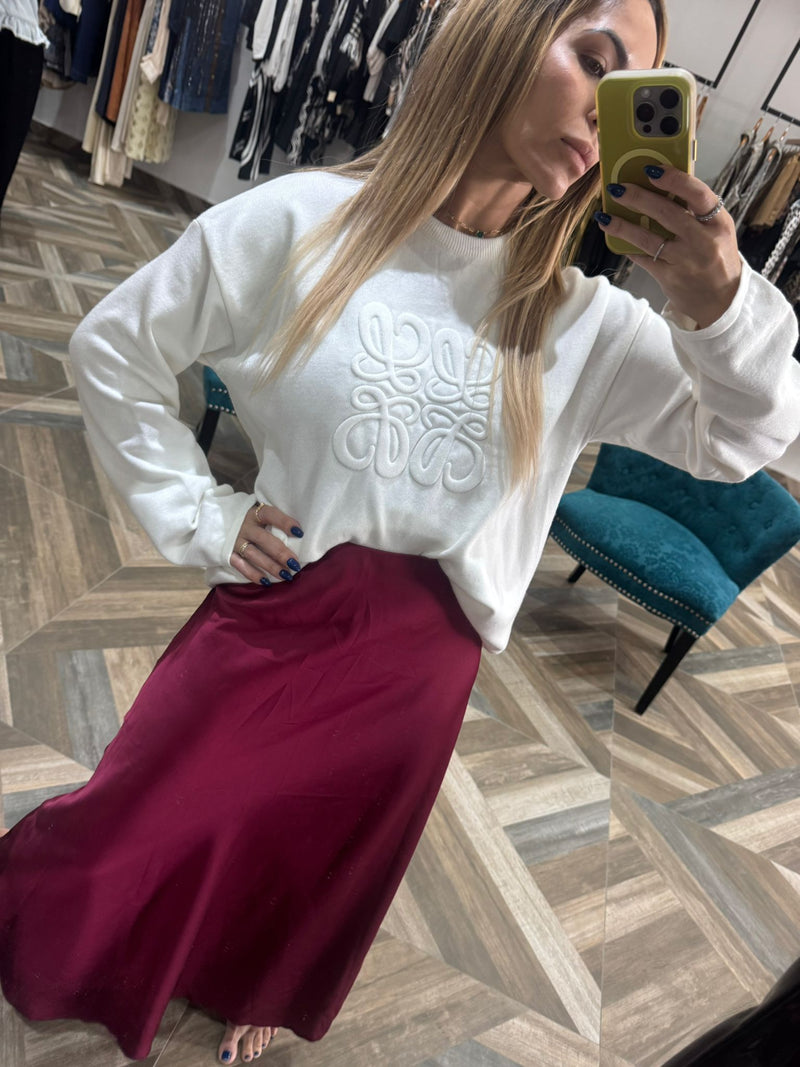 Wine  Skirt