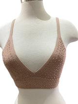 Rhinestone Bra