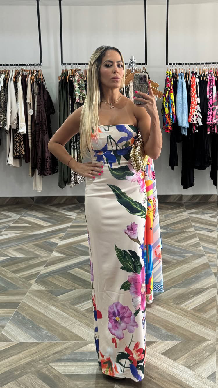 Fiori Long Dress