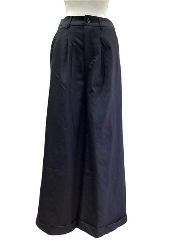 Elastic Solid Pants