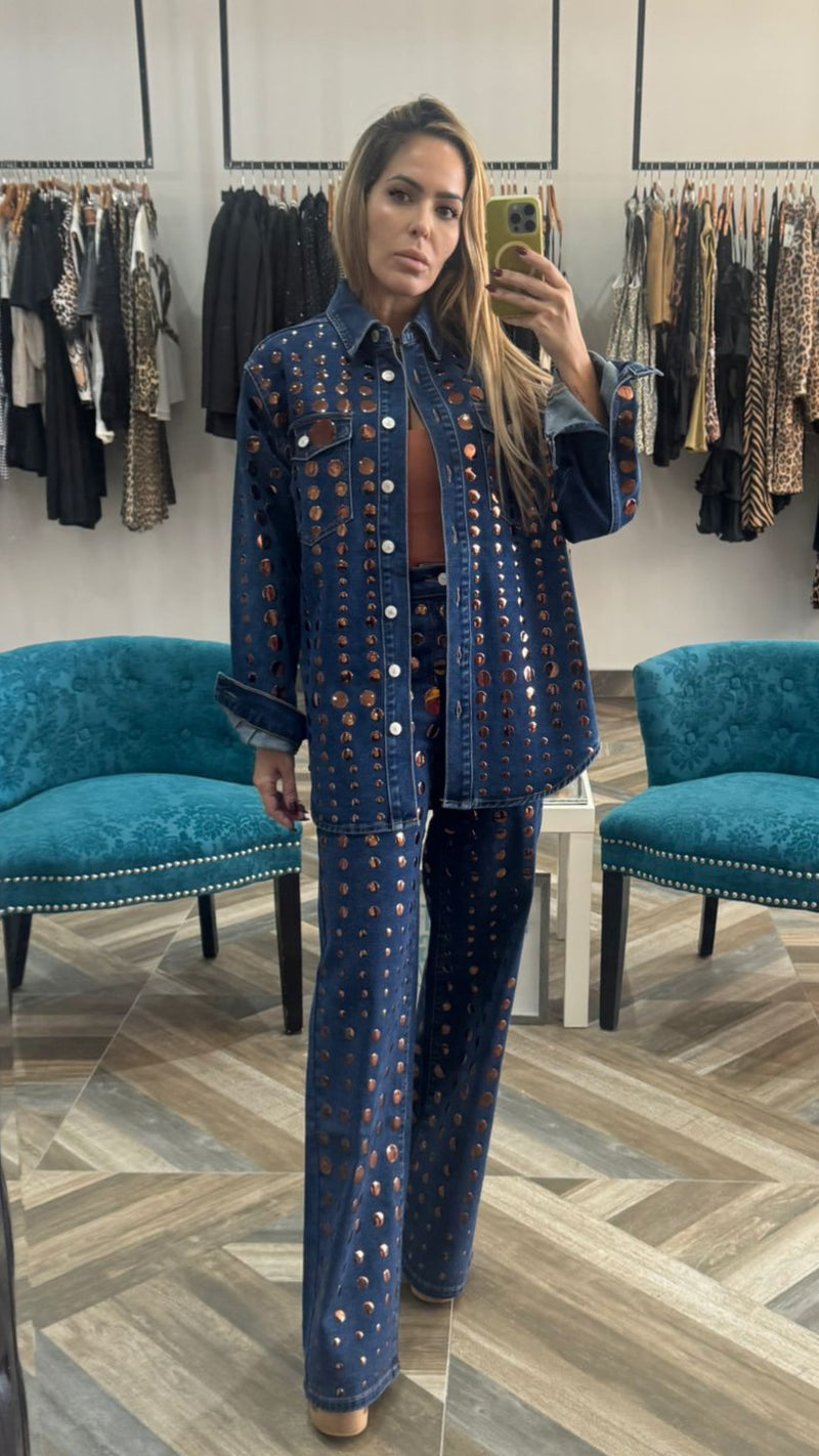 Marena Denim Set